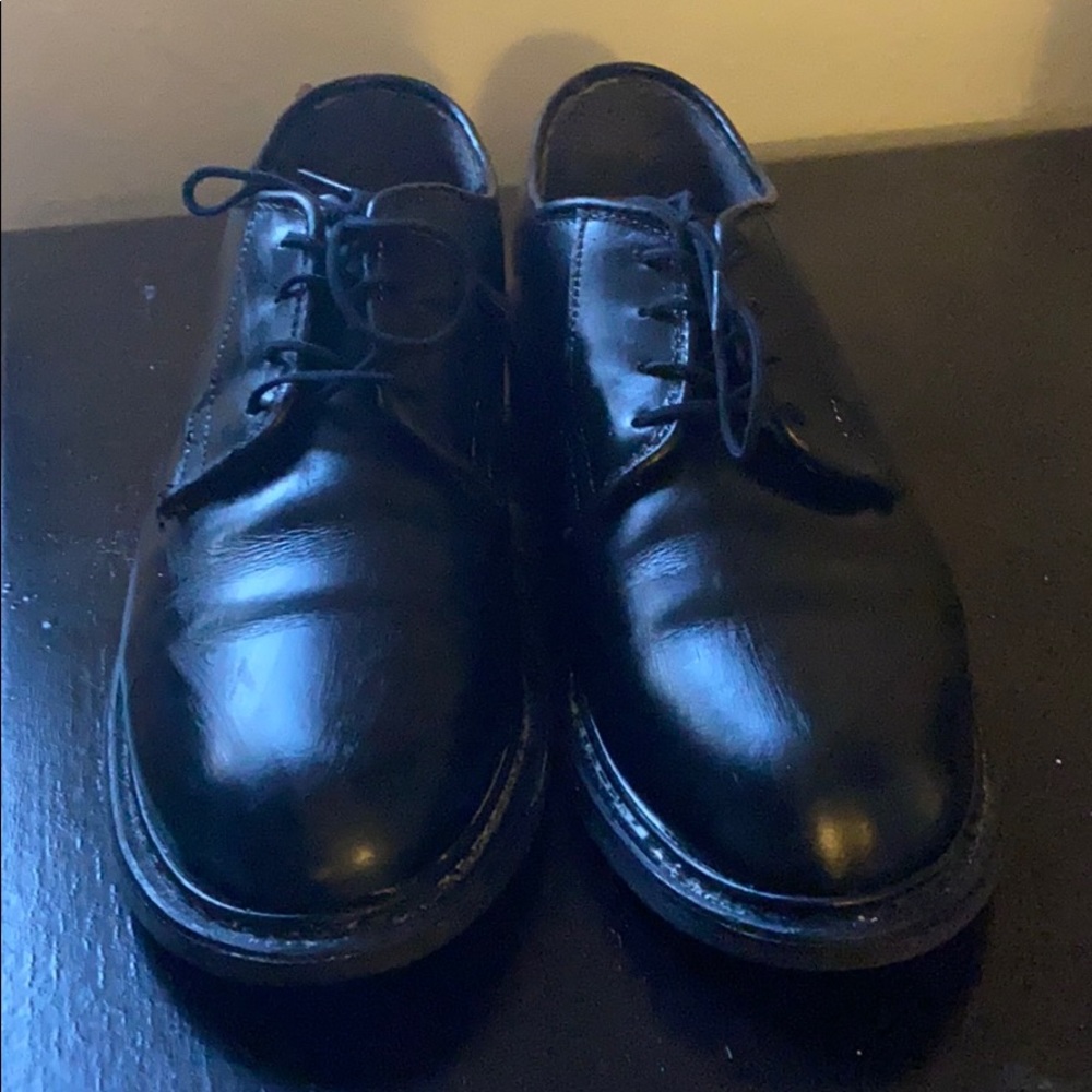 Navy shoes